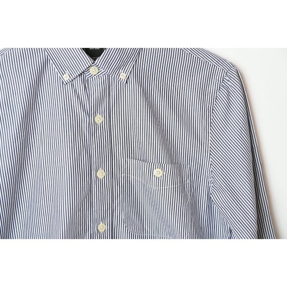 TODD SNYDER Striped Black White Button-Down Shirt Cotton Regular Fit XS - Picture 2 of 13